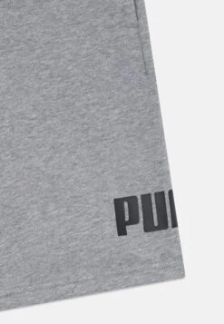 Puma LOGO UNISEX - Sports Shorts - Medium Gray Heather -Zalando UK-Outlet 45ad22f094914c6d921c35d797bb56c7