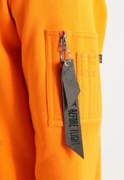 Alpha Industries Foam Print - Hoodie - Alpha Orange -Zalando UK-Outlet 463d9ab2aaf64166adb597382553da8f