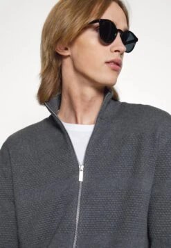 Selected Homme Slhmaine Cardigan- Cardigan - Dark Grey Melange -Zalando UK-Outlet 46c828ba510d48c2b92a456aab5c3e8a