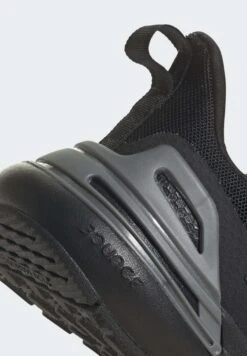 ADIDAS PERFORMANCE Rapidasport K - Neutral Running Shoes - Core Black Core Black Iron Metallic -Zalando UK-Outlet 4861841a4dd74d77af856c26bb86ff7c