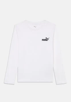 Puma LOGO LONG SLEEVE UNISEX - Long Sleeved Top - Black -Zalando UK-Outlet 489bf9b88dce4a31af80d1364529856c