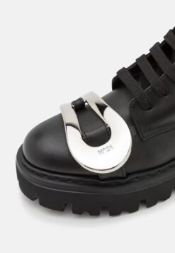 N°21 Lace Up Boots - Platform Ankle Boots - Black -Zalando UK-Outlet 4961d4402f584733b392650d32611f73