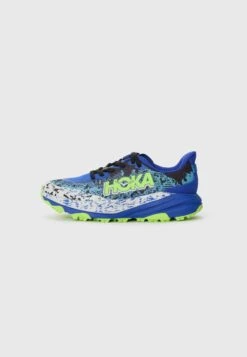 Hoka SPEEDGOAT 6 UNISEX - Trail Running Shoes - Night Sky/neon Lime