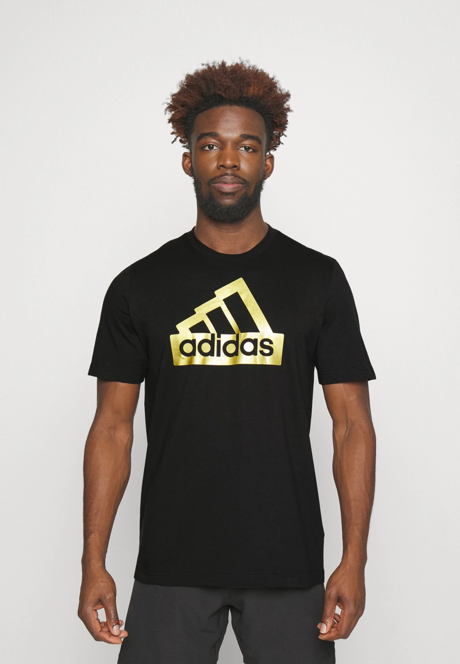 Adidas Sportswear Print T-Shirt - Black 1 Adidas Sportswear Print T-Shirt - Black