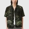 AllSaints SIDEWINDER SHIRT - Shirt - Kelp Green