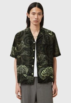 AllSaints SIDEWINDER SHIRT - Shirt - Kelp Green