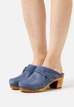Sanita Manuella Square Open - Clogs - Dove Blue