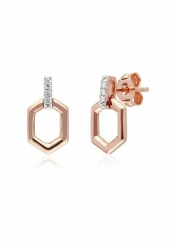 Gemondo Earrings - Rose Gold-Coloured
