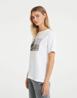 OPUS Sadena - Print T-Shirt - White -Zalando UK-Outlet 4c9244f30e5a43b5b699de4b764c2bee
