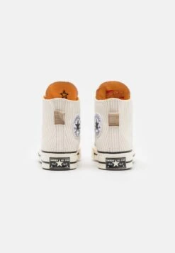 Converse Chuck Hickory Stripe Unisex - High-Top Trainers - Desert Sand/Egret -Zalando UK-Outlet 4dbbfbc740ba4a5d803727197e08d099