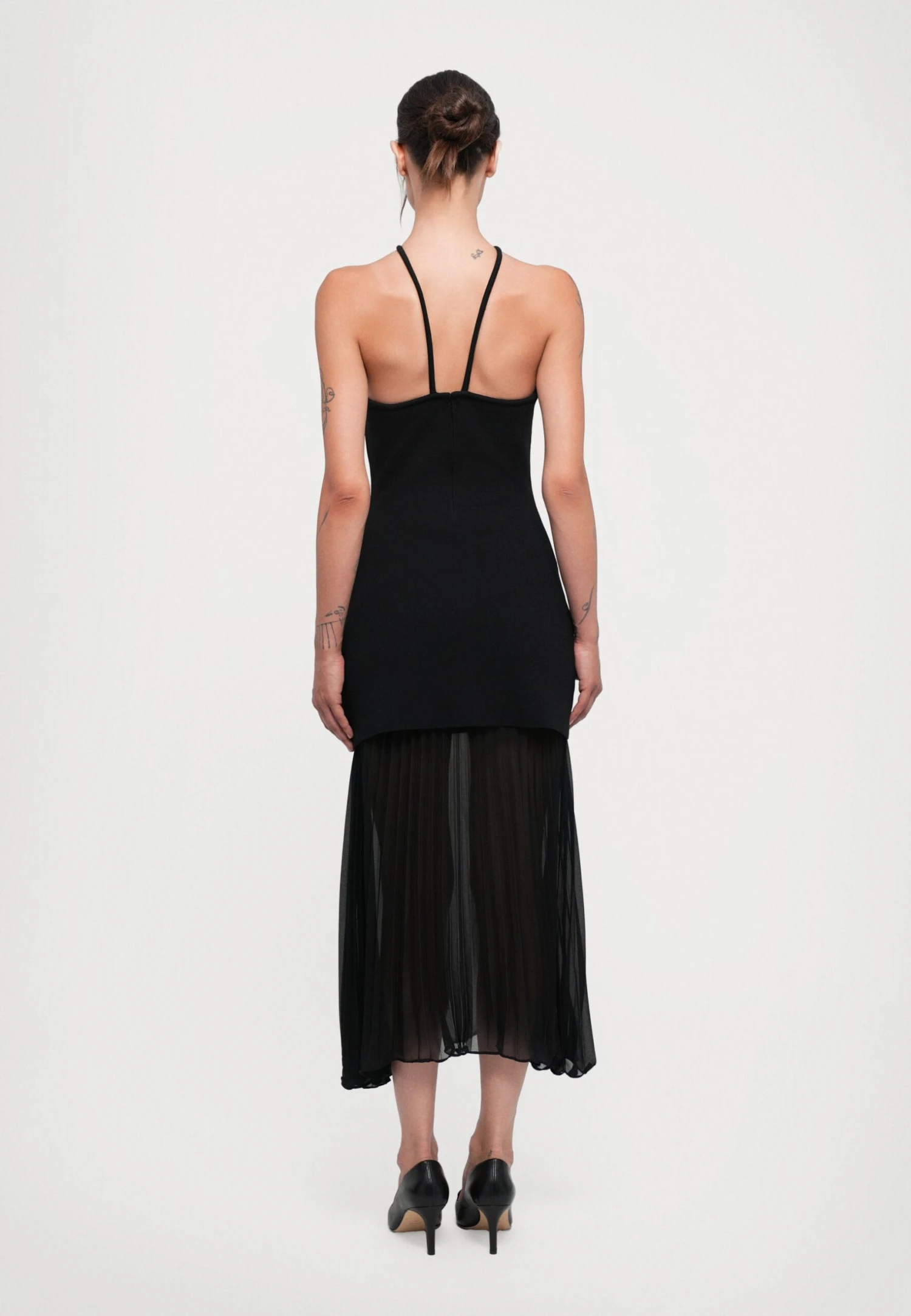 VETA KNIT DRESS - Cocktail Dress / Party Dress - Black 3 VETA KNIT DRESS - Cocktail Dress / Party Dress - Black - Image 3