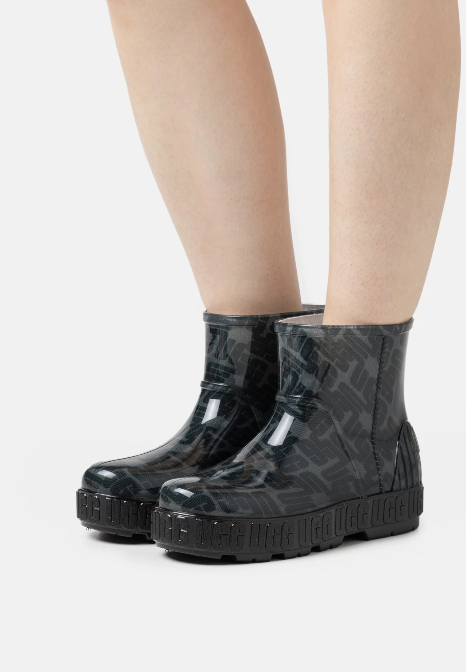 Ugg Drizlita Graphic Monogram - Wellies - Black 1 Ugg Drizlita Graphic Monogram - Wellies - Black