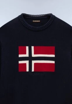 Napapijri MURA - Jumper - Blue Marine -Zalando UK-Outlet 4e83eaad303e4419a6a4f35ee2f3563b