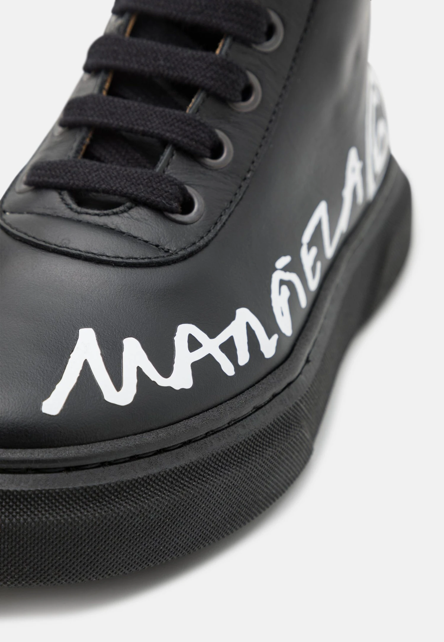 MM6 Maison Margiela Unisex - High-Top Trainers - Black 6 MM6 Maison Margiela Unisex - High-Top Trainers - Black - Image 6