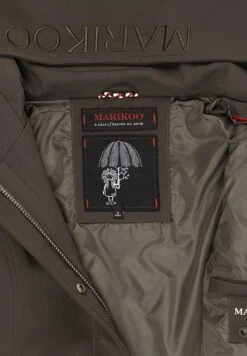 Marikoo MAYLEEN - Waterproof Jacket - Dark Grey -Zalando UK-Outlet 4f7291573ac945a69217c4c9191d3422