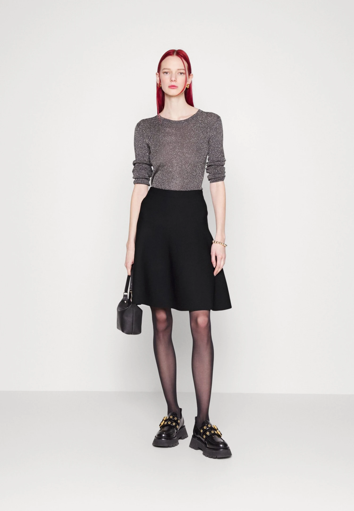 Tiger Of Sweden Elitsia - A-Line Skirt - Black 2 Tiger Of Sweden Elitsia - A-Line Skirt - Black - Image 2