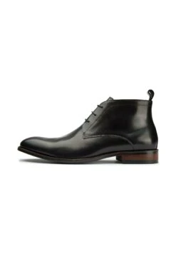 Sole FIREY CHUKKA - Lace-up Ankle Boots - Black