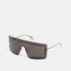 Alexander McQueen Unisex - Sunglasses - Silver/Grey