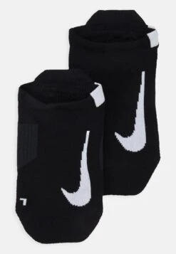 Nike Performance 2 Pack Unisex - Trainer Socks - Black/White