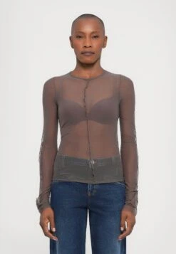 LONG SLEEVE - Long Sleeved Top - Cacao