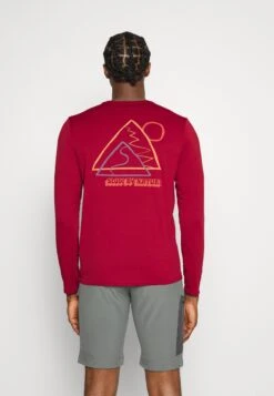 Patagonia Cap Cool Daily Graphic - Long Sleeved Top - Slow Going/Wax Red -Zalando UK-Outlet 52d18c35234041d8ad6d5de717b24cca