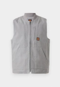 Santa Cruz CLASSIC LABEL UNISEX - Waistcoat - Blue/grey -Zalando UK-Outlet 5320d34fe9d946f29dd15b88bbb9770c