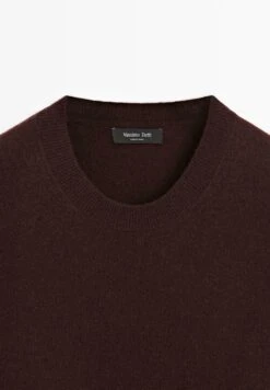 Massimo Dutti CREW NECK LONG SLEEVE - Jumper - Bordeaux -Zalando UK-Outlet 53454dca62994005b3efb06d6eec5a47