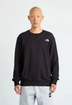 The North Face ESSENTIAL LITE CREW - Sweatshirt - Black