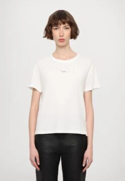 Zadig & Voltaire MARTA WINGS STRASS - Print T-shirt - Blanc