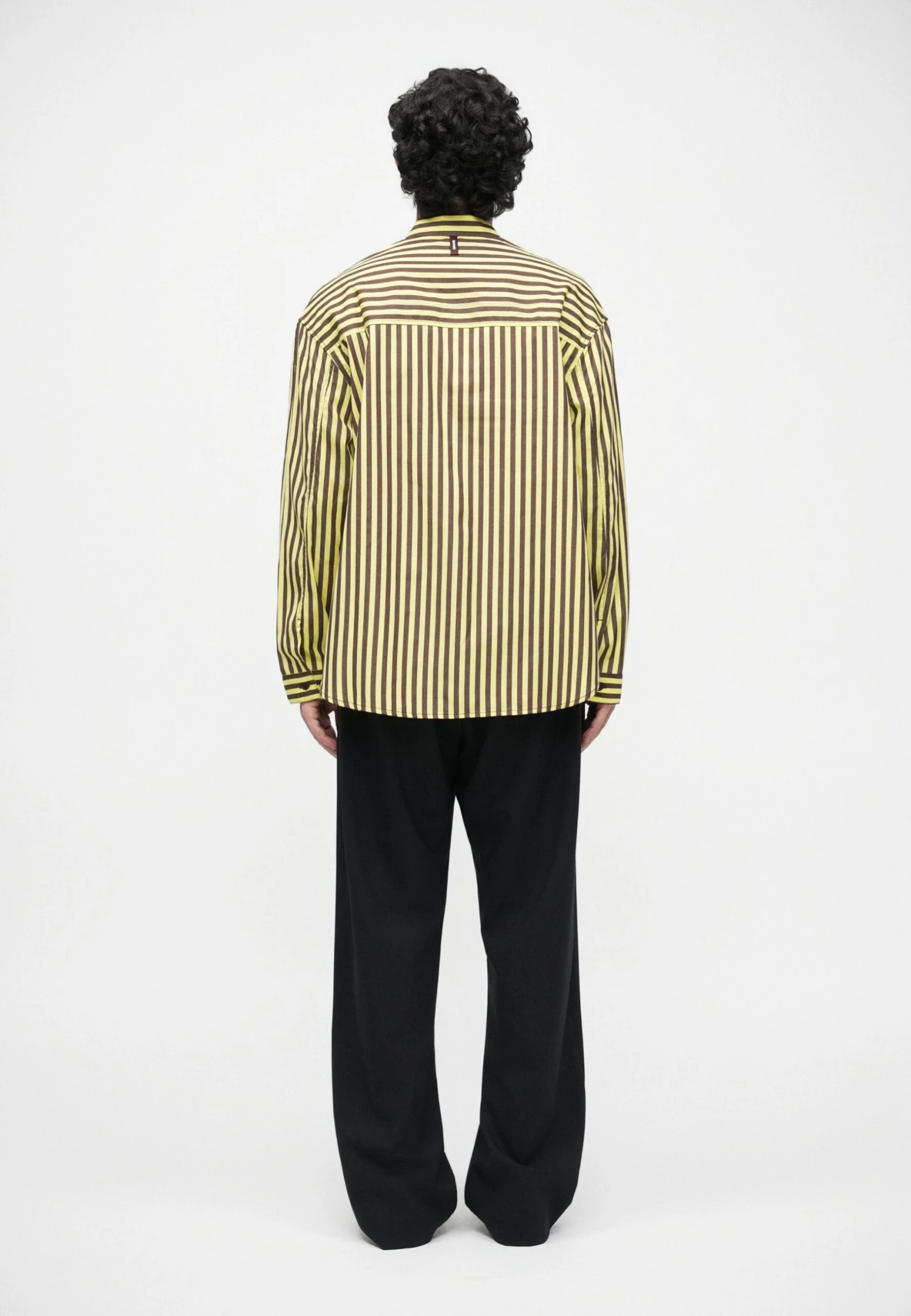 UNISEX - Shirt - Burnt Aubergine/yellow 3 UNISEX - Shirt - Burnt Aubergine/yellow - Image 3