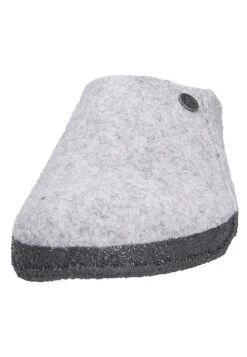 Birkenstock Tieffussbett - Slippers - Lightgray -Zalando UK-Outlet 567ec1f1c3794367917f72cde87ed77a