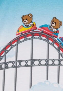 MOSCHINO Unisex - Print T-Shirt - Blue -Zalando UK-Outlet 5705d85702df49339f22197fba187b24