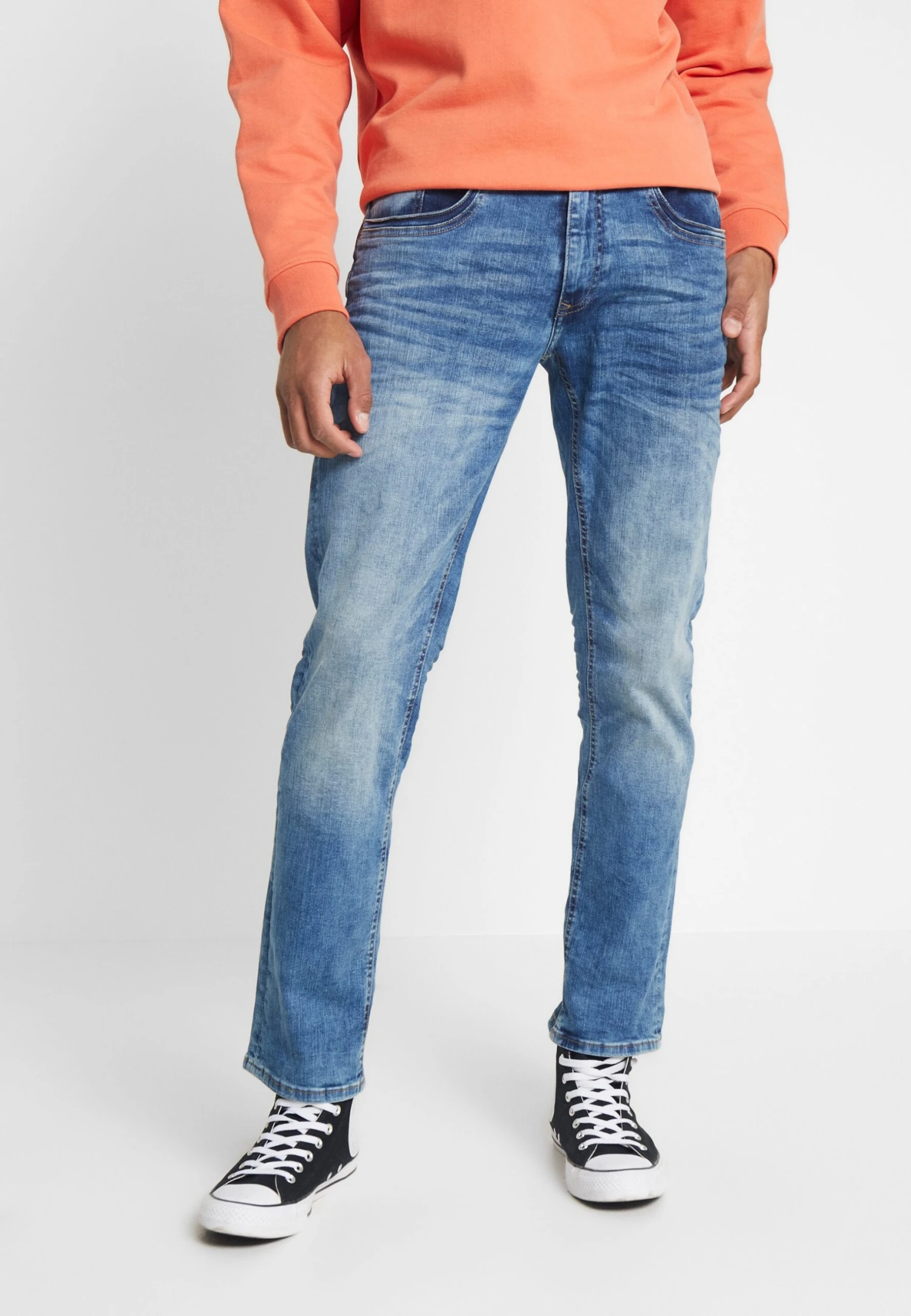 Blend BHBlizzard - Straight Leg Jeans - Denim Middle Blue 1 Blend BHBlizzard - Straight Leg Jeans - Denim Middle Blue
