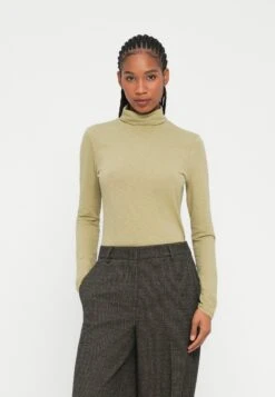 Marc O'Polo DENIM TURTLENECK - Long Sleeved Top - Artichoke Leaf -Zalando UK-Outlet 58fe15d3c97d4b74ac2504d156112c37