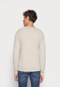 Jack & Jones Crew Neck Noos - Jumper - Oatmeal Melange -Zalando UK-Outlet 5a6d0f92e2c14d6084484c625de67c43