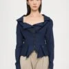 Vivienne Westwood MONDAY SHIRT - Blouse - Navy