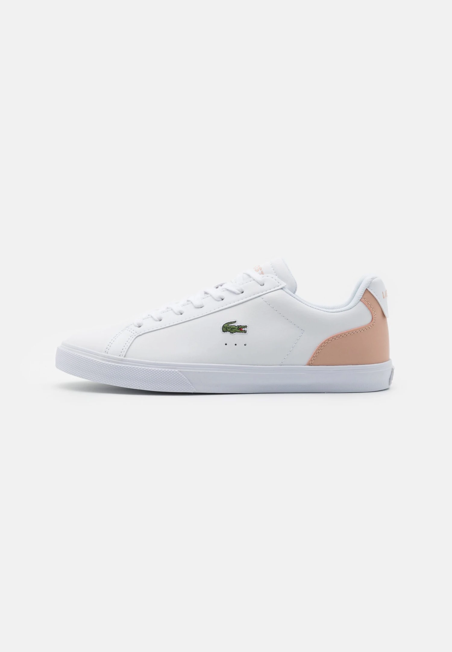 Lacoste Lerond Pro- Trainers - White/Light Pink 2 Lacoste Lerond Pro- Trainers - White/Light Pink - Image 2
