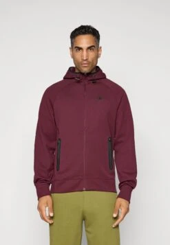 Champion C-TECH FULL ZIP HOODIE - Zip-up Sweatshirt - Bordeaux