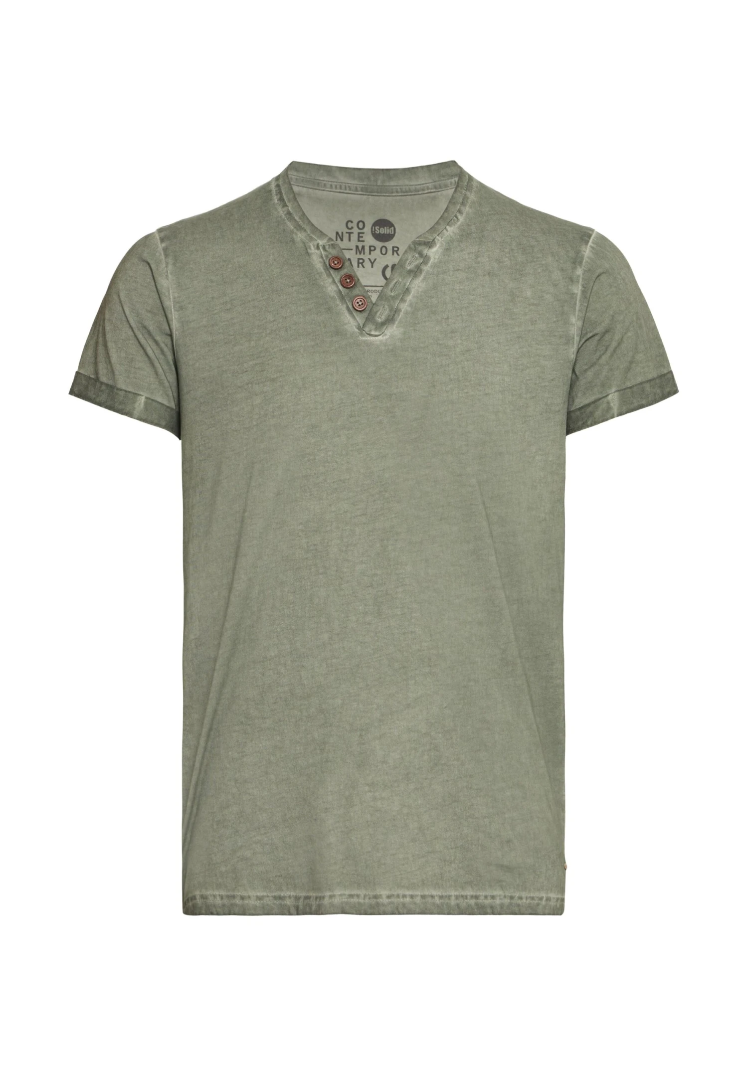 Solid SDTino - Basic T-shirt - Grey 10 Solid SDTino - Basic T-shirt - Grey - Image 10