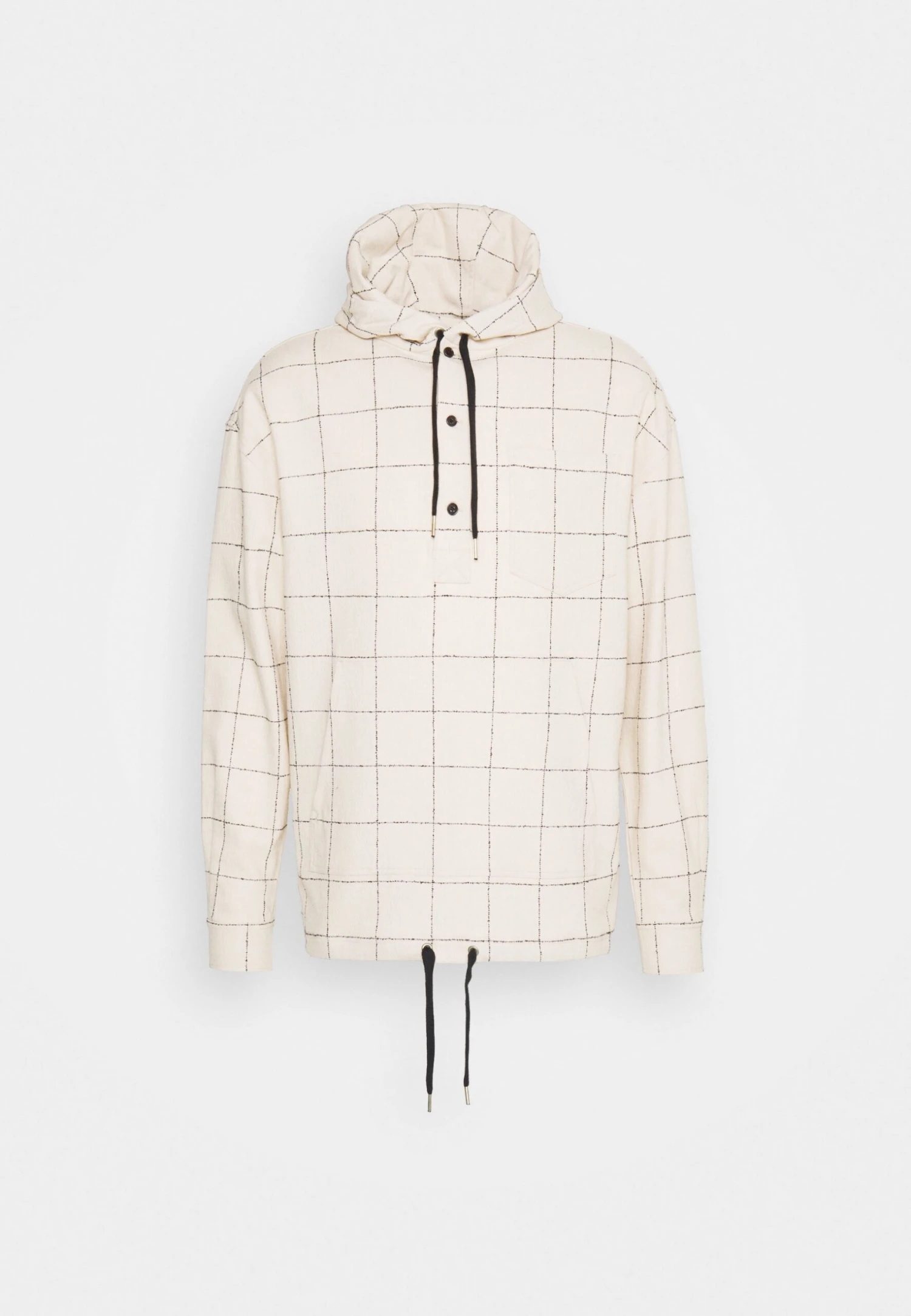 Henrik Vibskov Hoodie- Sweatshirt - Beige/Black 6 Henrik Vibskov Hoodie- Sweatshirt - Beige/Black - Image 6