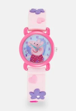 Kidzroom Horloge Peppa Spending Time Together Unisex - Watch - Pink