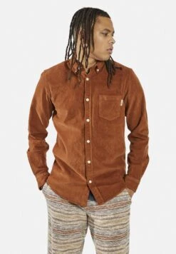 Redefined Rebel PARK REGULAR FIT - Shirt - Caramel Cafe