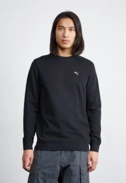 Puma ELEVATED CREW - Sweatshirt - Black