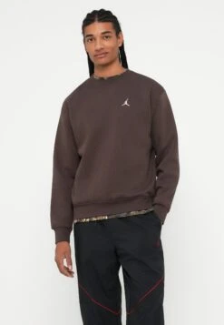 Jordan CREW - Sweatshirt - Baroque Brown/sail -Zalando UK-Outlet 5d9d7ad595d24283915aac3294d71e77