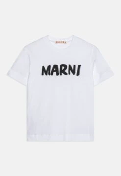 Marni Unisex - Print T-Shirt - White