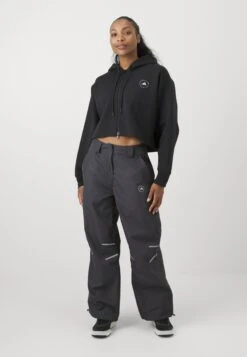 Adidas By Stella Mccartney HOODIE - Zip-up Sweatshirt - Black -Zalando UK-Outlet 5e3d7b73654c47abb9f3d4a25c438720