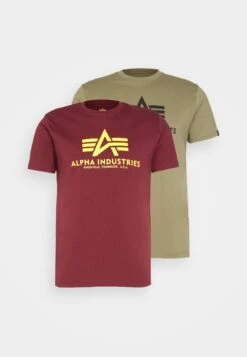 Alpha Industries Print T-shirt - Olive/burgundy 13 Alpha Industries Print T-shirt - Olive/burgundy -Zalando UK-Outlet 5f964507f846482c8d575e95e8c46ab3