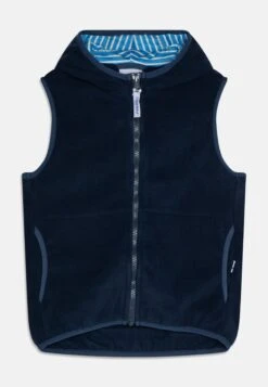 Poppeli Unisex - Waistcoat - Navy/Denim