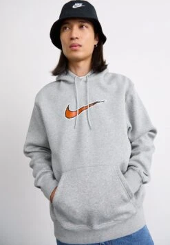 Nike Sportswear NEO VARSITY - Sweatshirt - Dark Grey Heather/light Smoke Grey -Zalando UK-Outlet 6199250b39a24814b65c820d1d4e5e1b