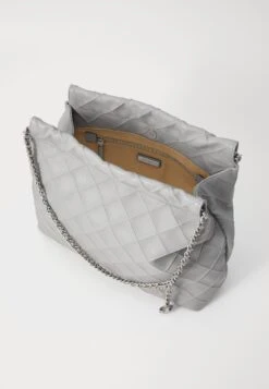 Tory Burch FLEMING HOBO - Tote Bag - Gray -Zalando UK-Outlet 61f5defb340c49fa9bab227b36f71327